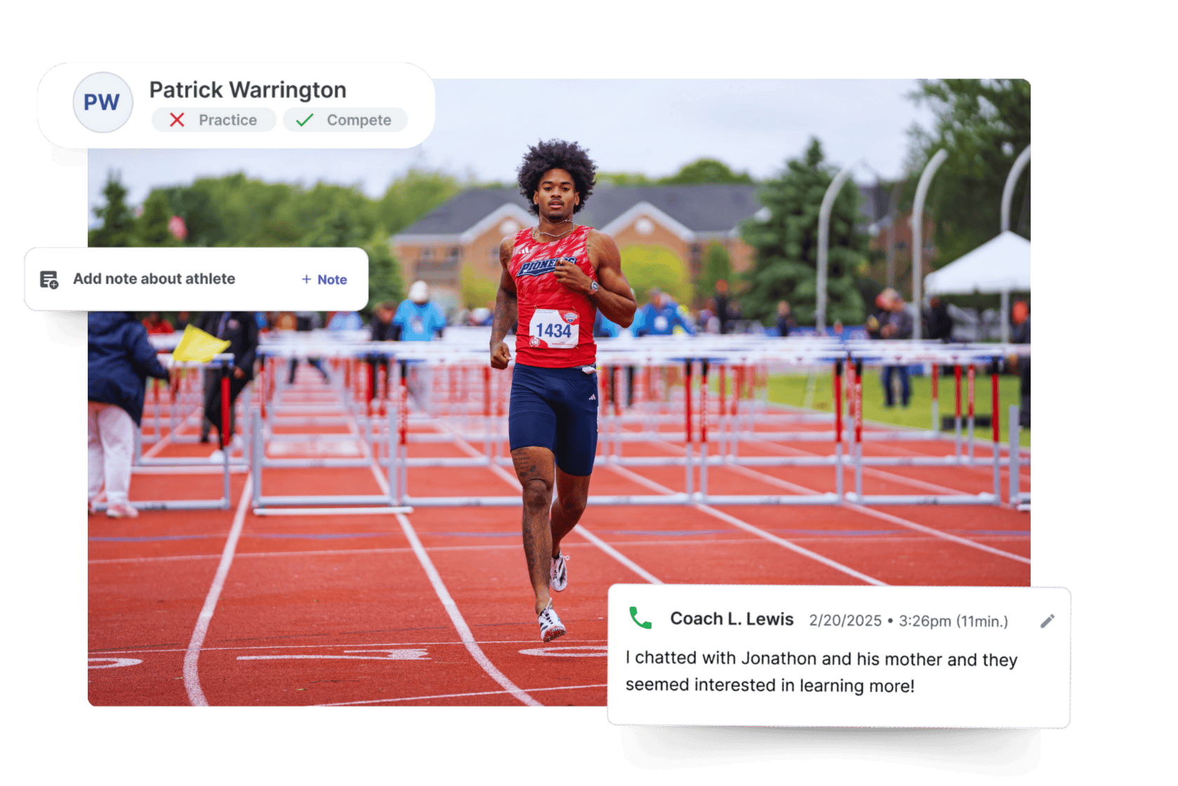 WinWon Track Athlete