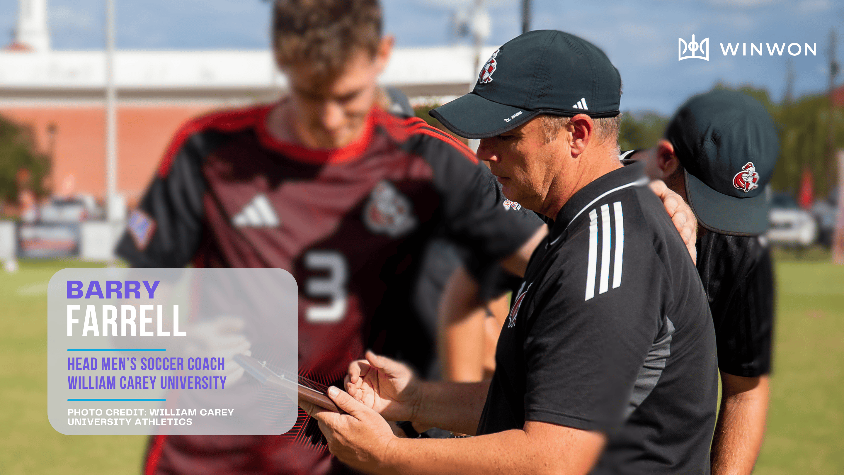 William Carey Head Men's Soccer Coach Farrell