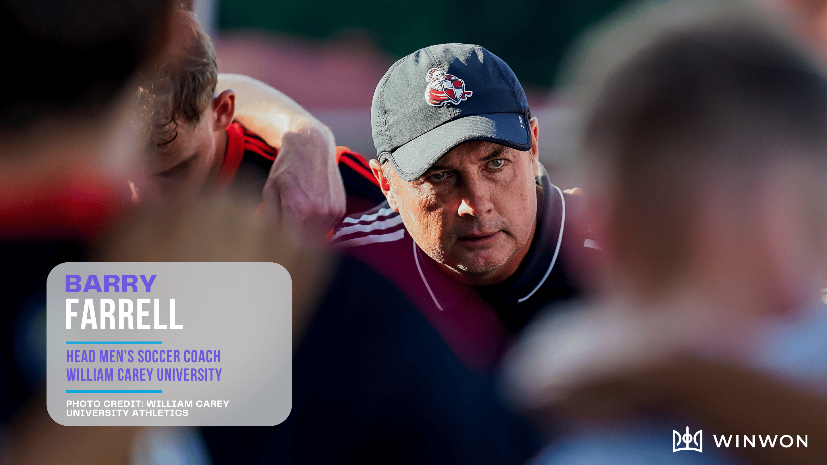 William Carey Men's Soccer Coach Farrell