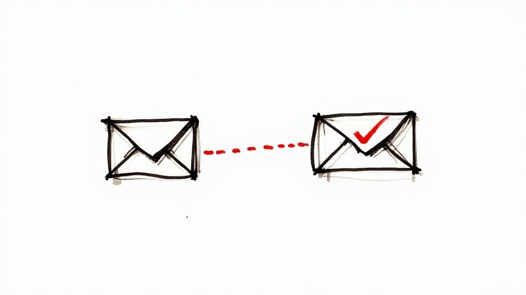 A modern, clean email subscription form on a website, clearly showing an unticked checkbox for marketing consent.