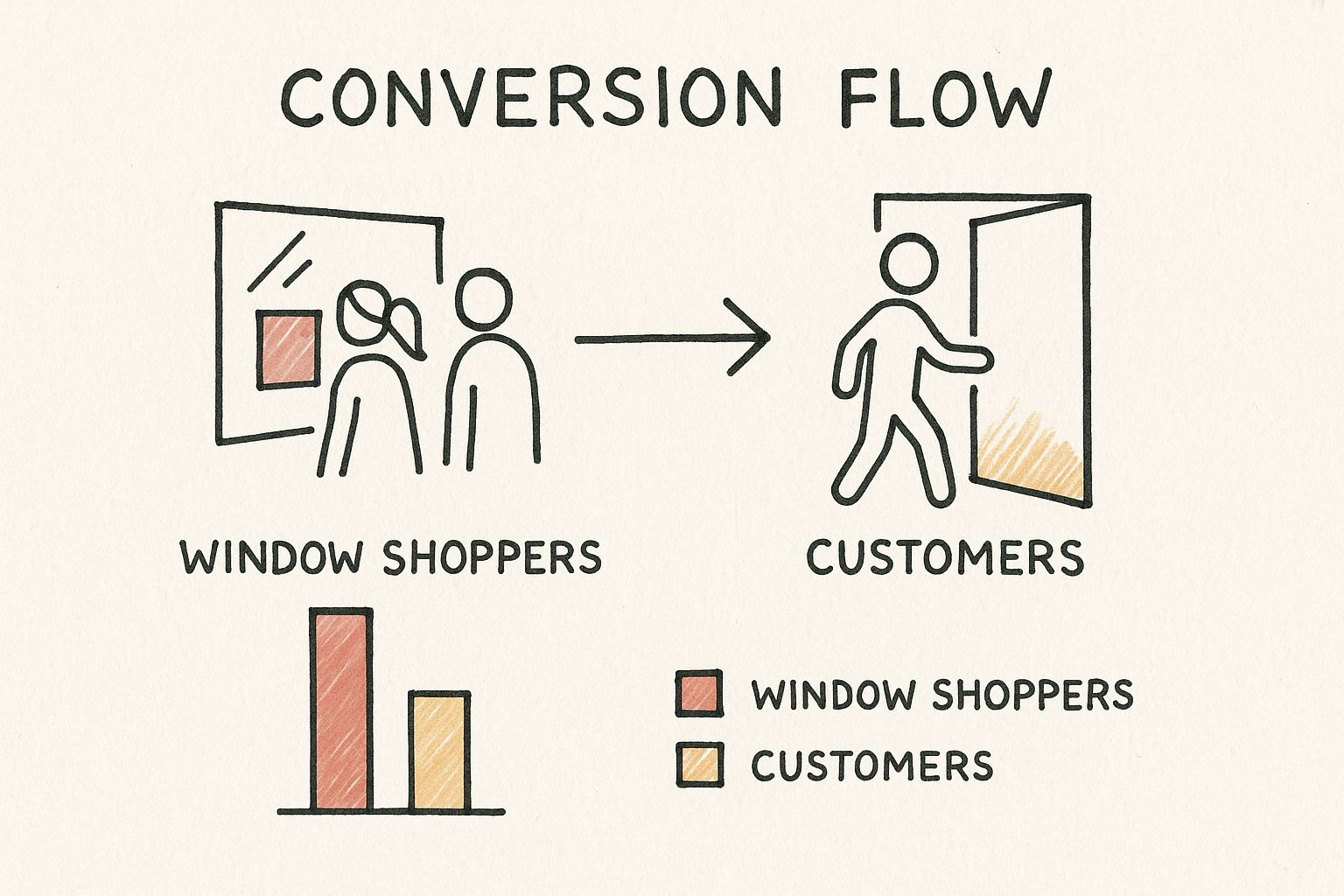 Infographic about email conversion rate