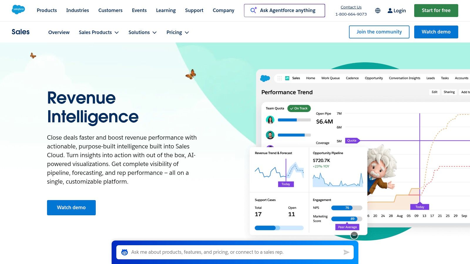 Salesforce Sales Cloud + Revenue Intelligence