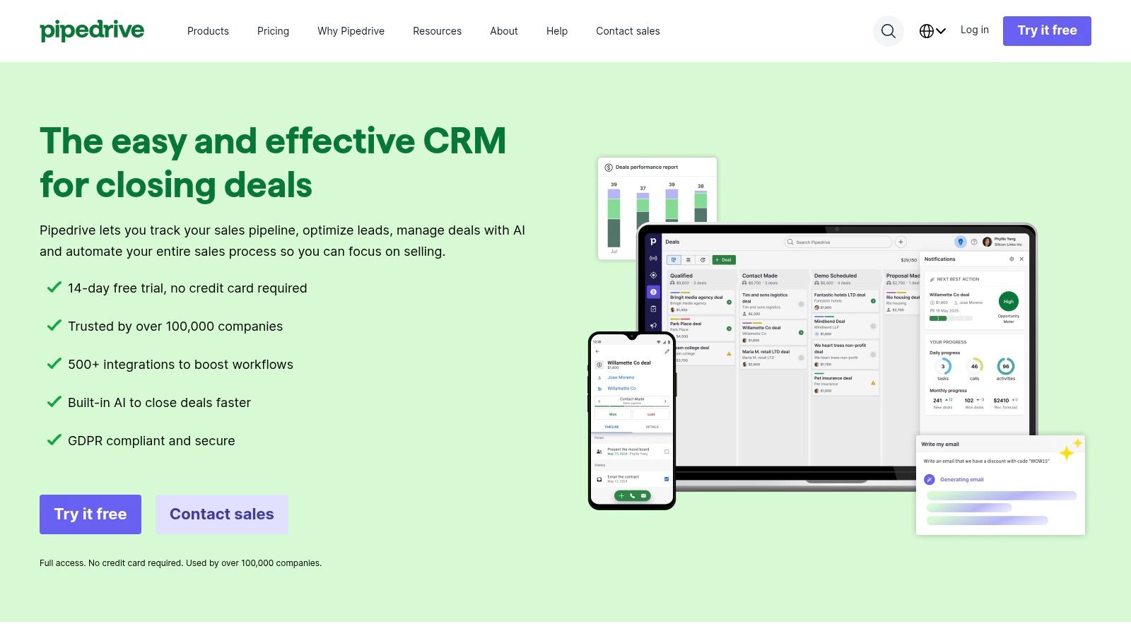 Pipedrive CRM