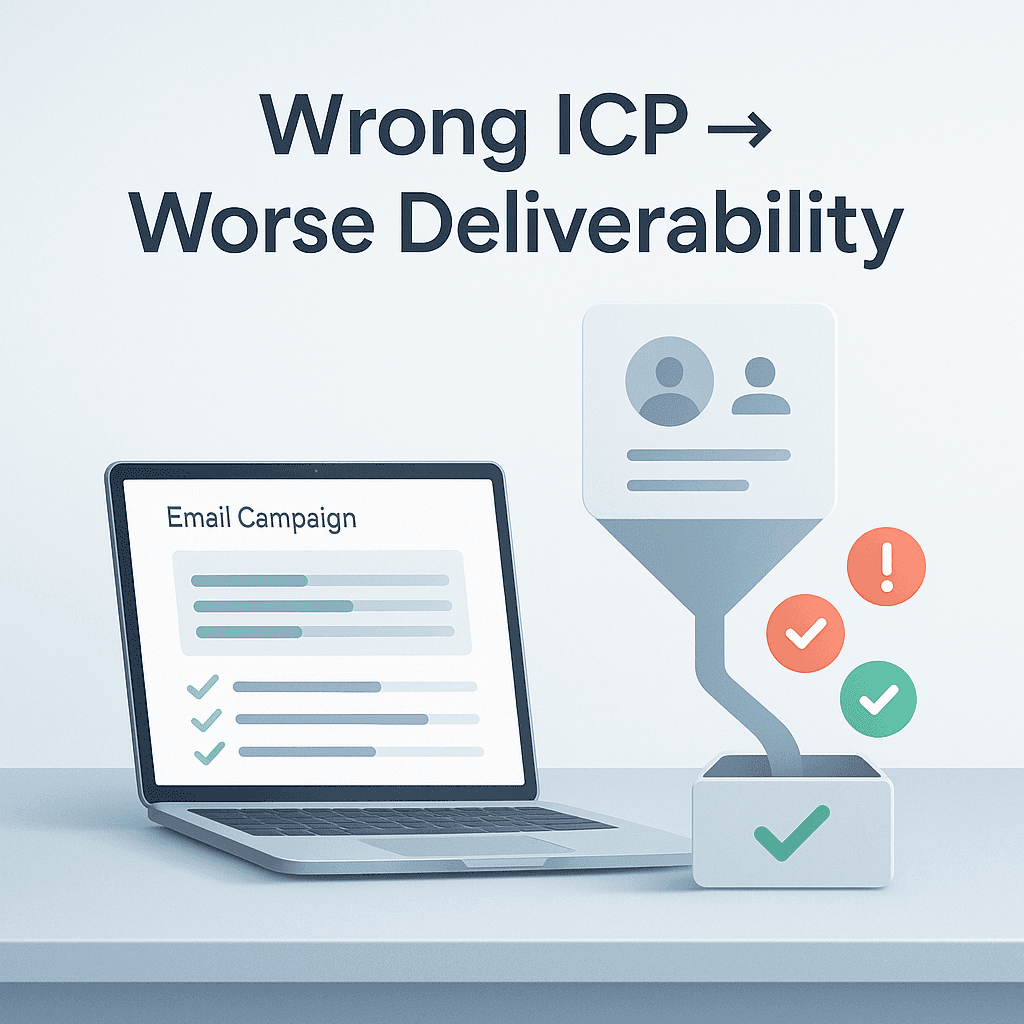 If your ICP is wrong, your deliverability suffers