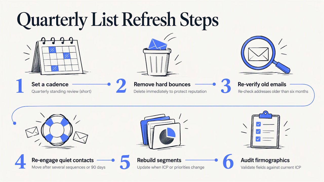 Keeping Your List Fresh Instead of Letting It Go Stale — overview diagram