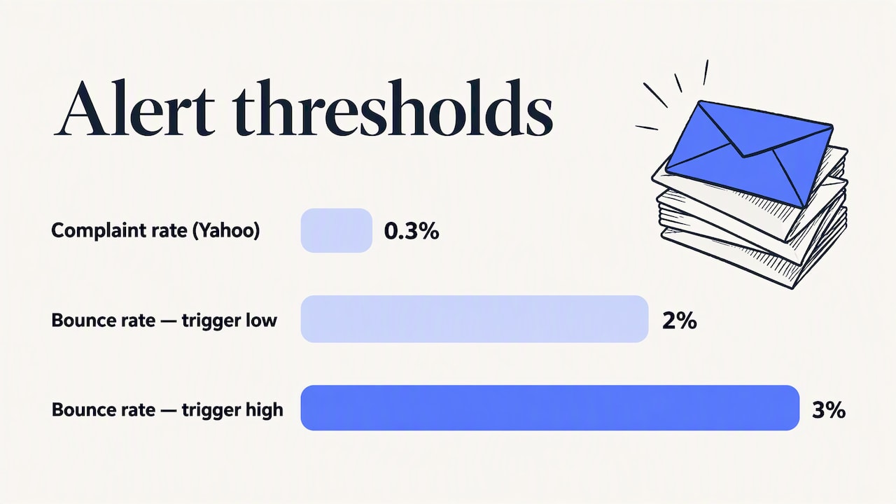 Cadence, Thresholds, and Alerting: How Often to Test and When to Stop — overview diagram
