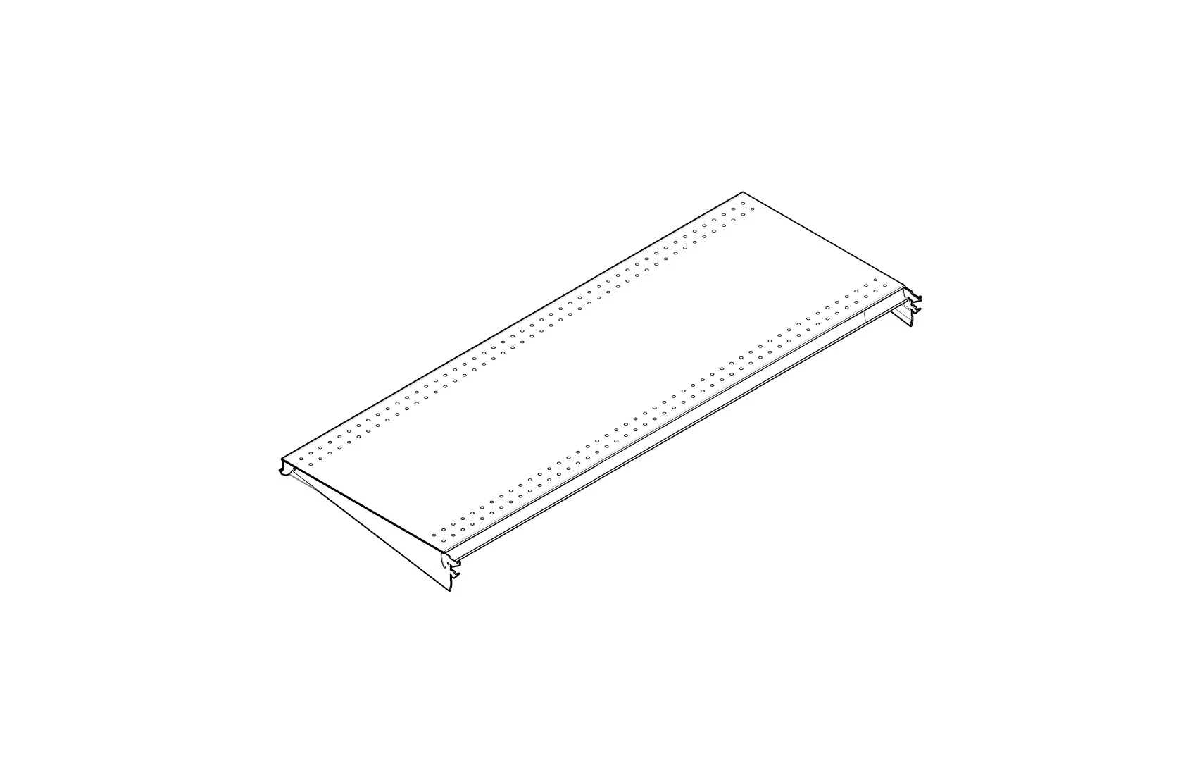 g-line gondola standard shelf