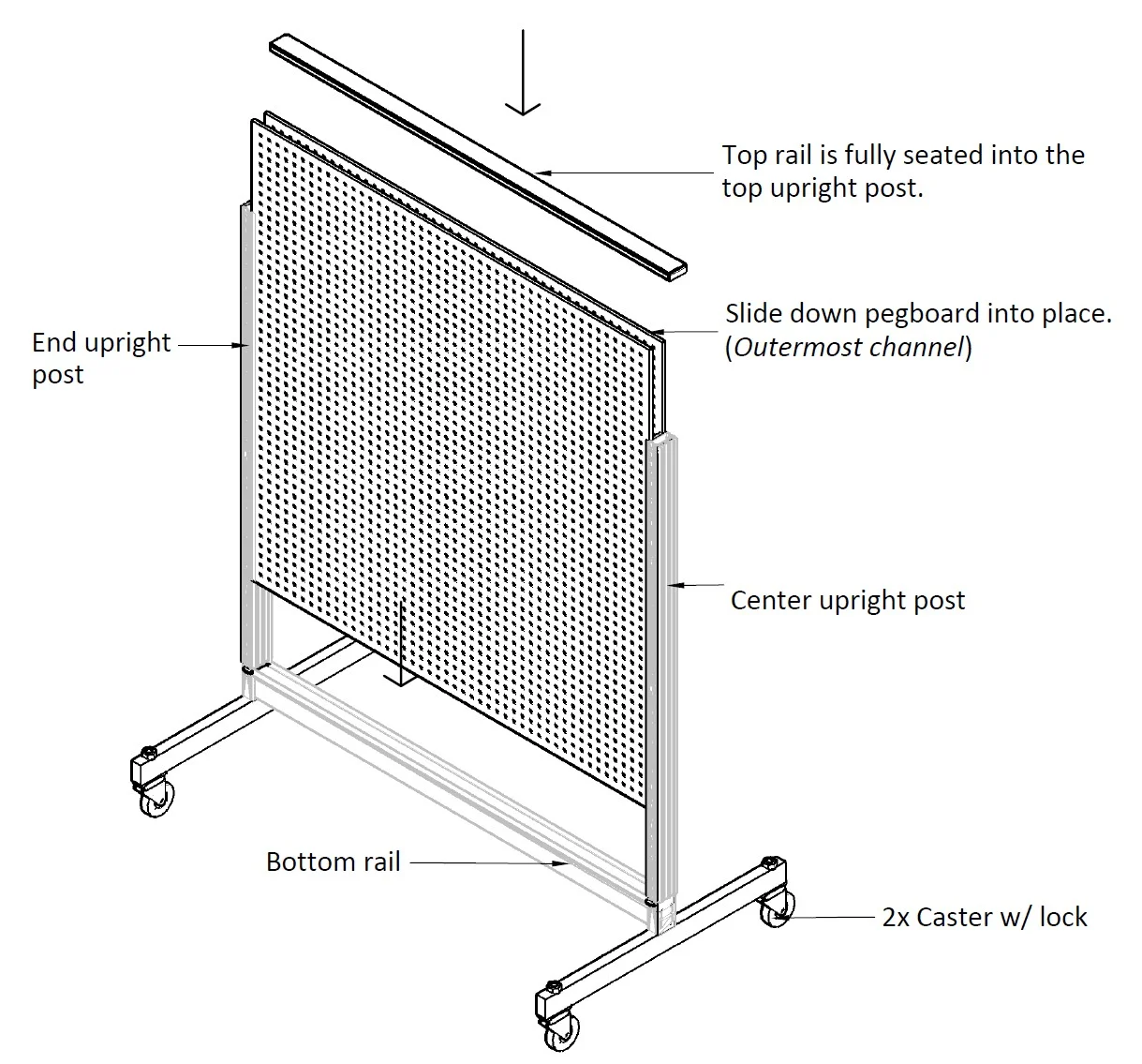 C-Line light-duty convenience store shelving component overview by Continental Store Fixture Group