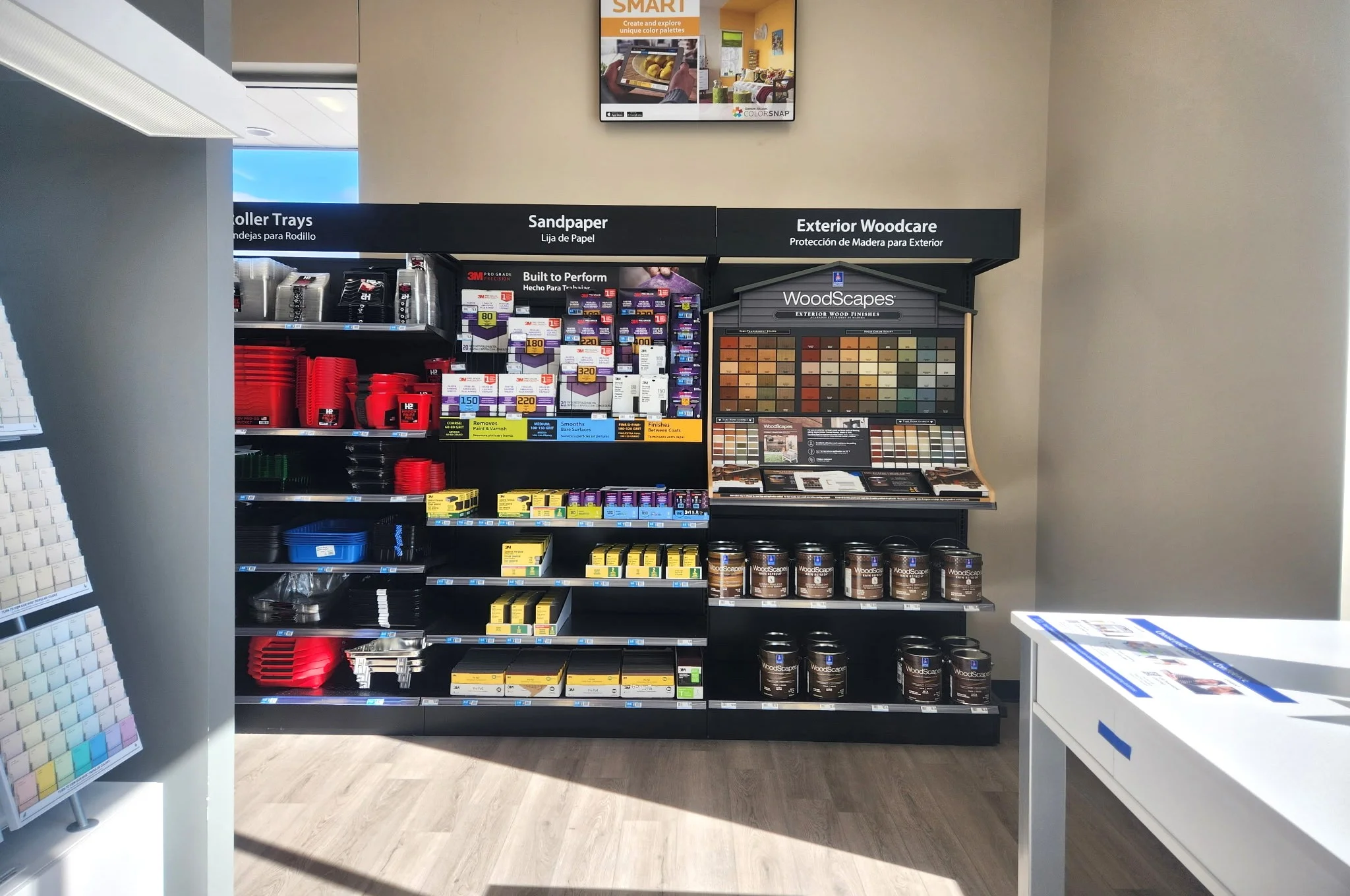 g-line gondola shelving by Continental Store Fixture Group building supply store