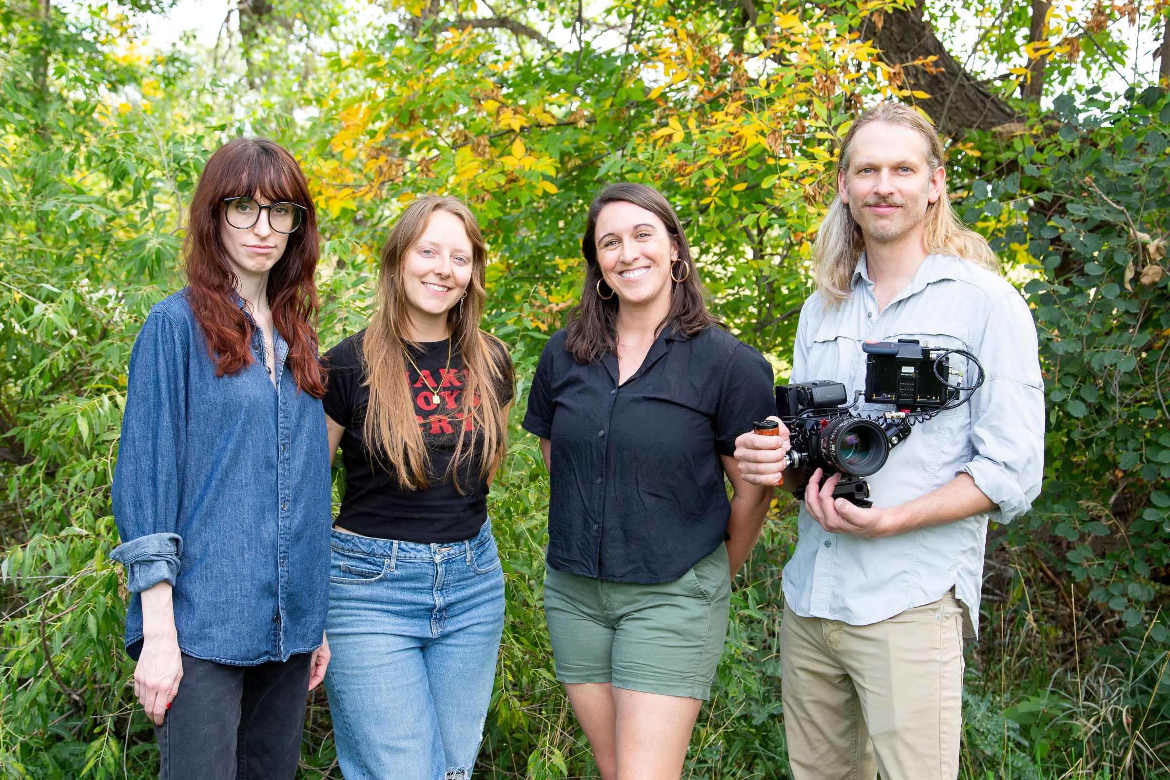 Group photo - the crew for CO wolf Documentary project (title TBD)