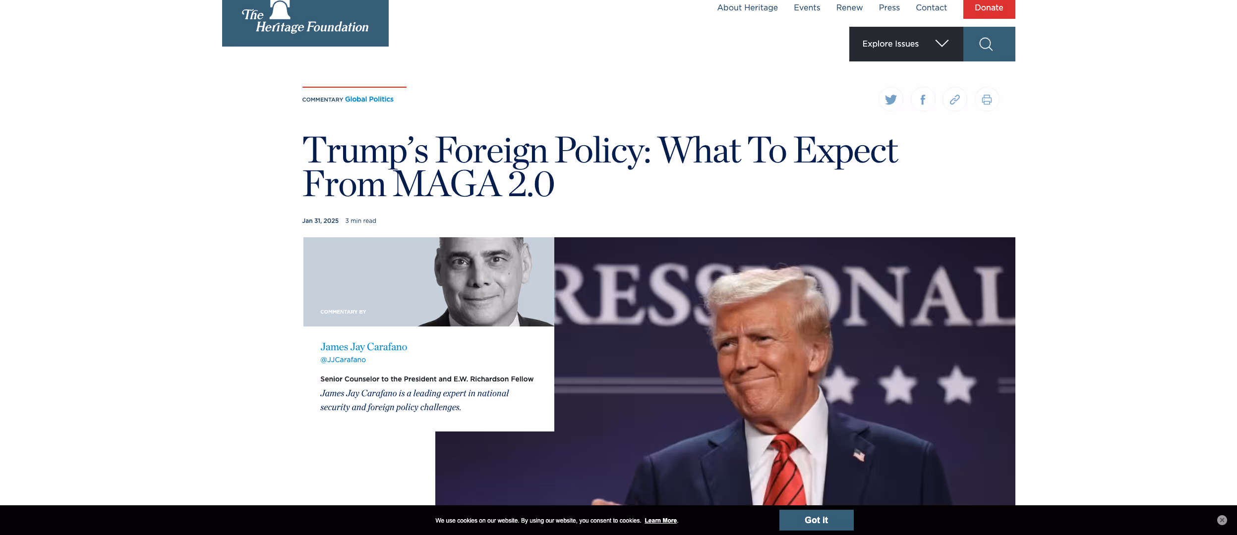 Trump’s Foreign Policy: What To Expect From MAGA 2.0