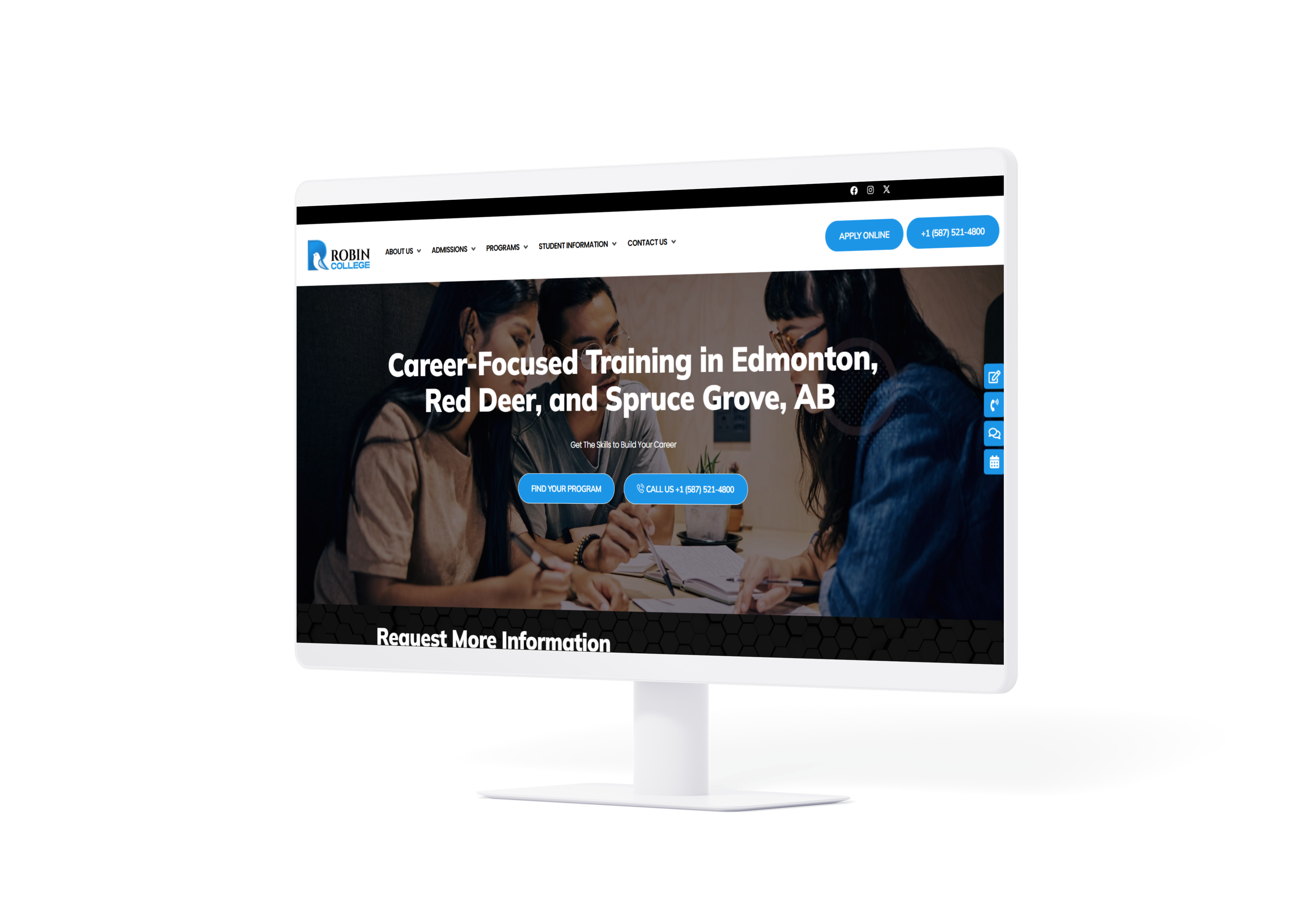 Robin College education website migration case study