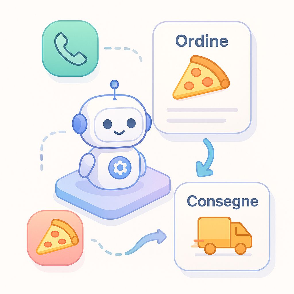 Agente Ordini Telefonici Food Delivery