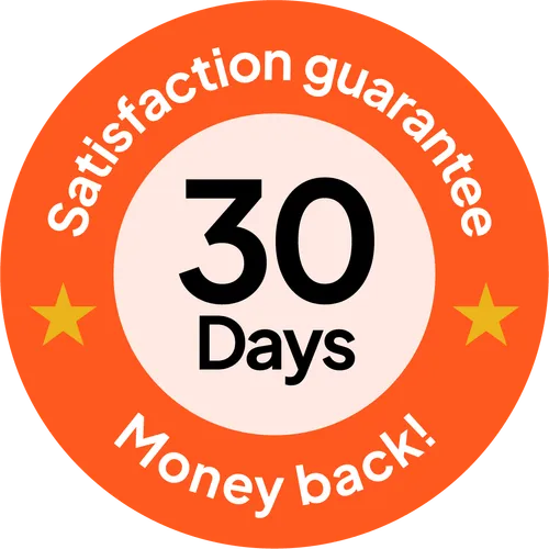 Money back guarantee badge