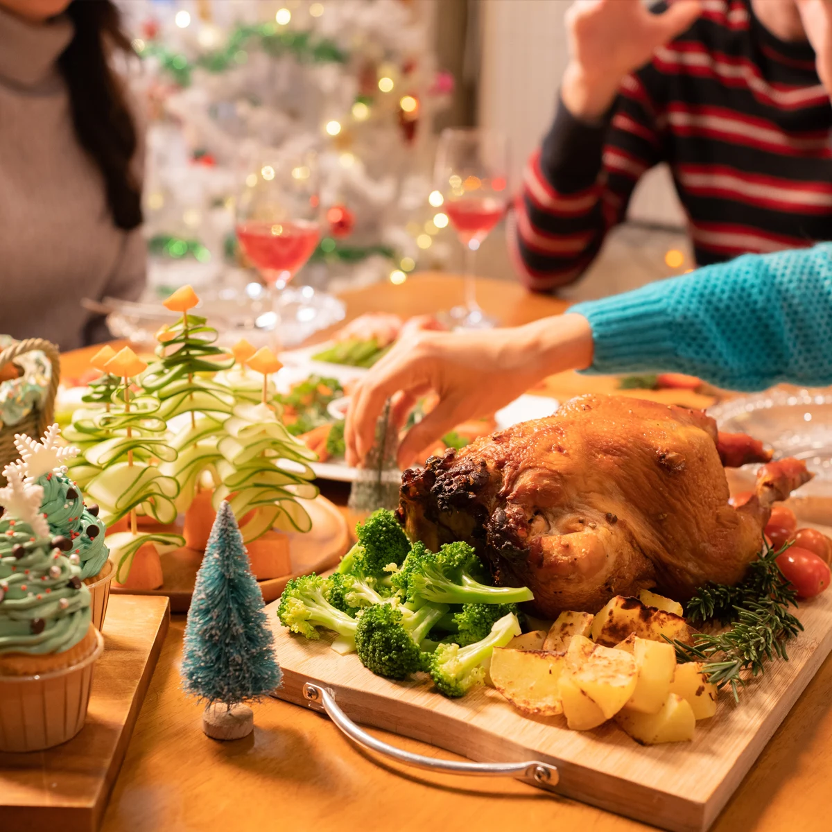 Festlig julemiddag