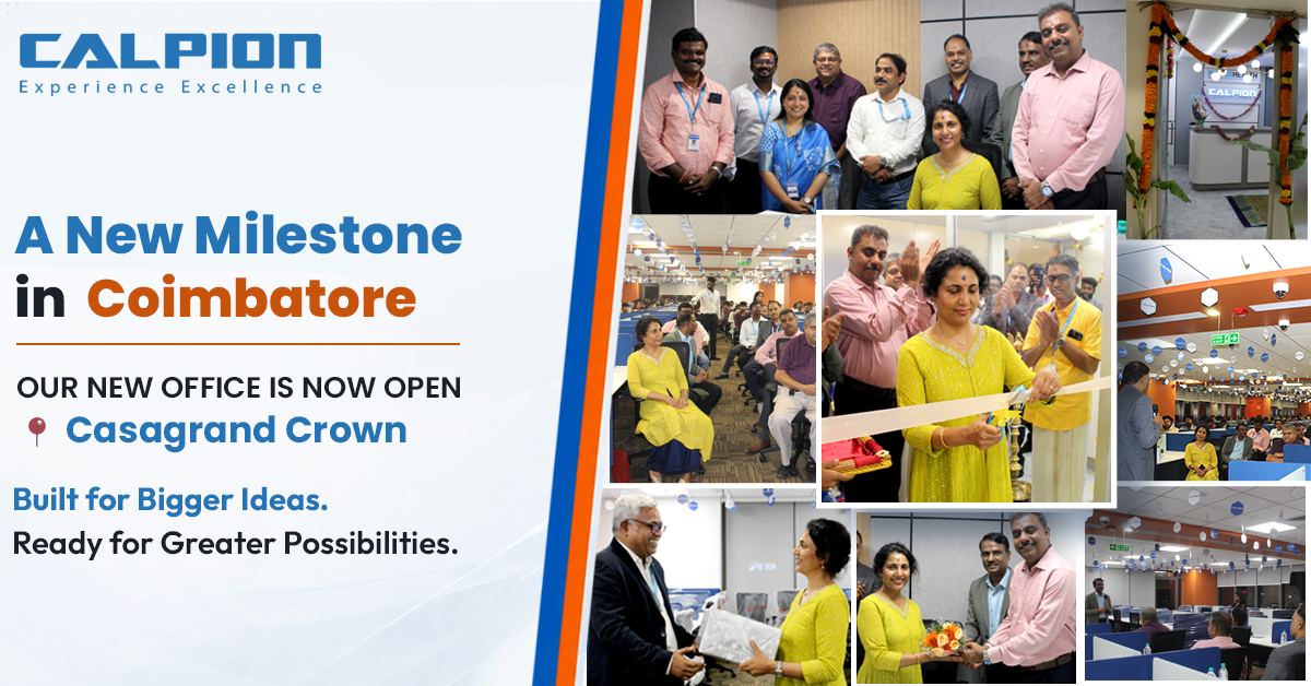 Calpion Inc. Opens New Office at Casagrand Crown, Marking a New Milestone in Coimbatore