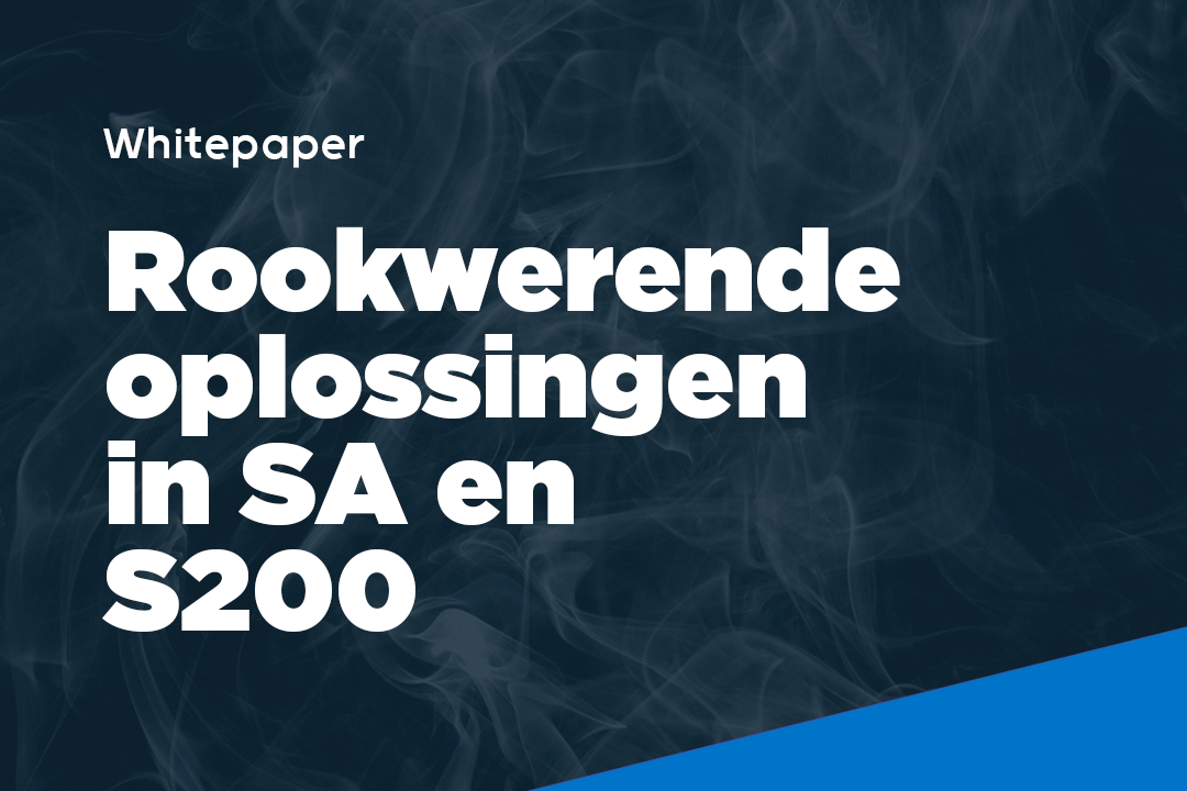Rookwerende oplossingen in Sa en S200 