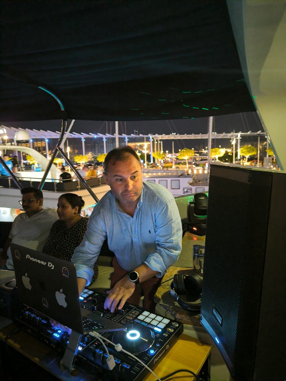 DJ Rems mixing