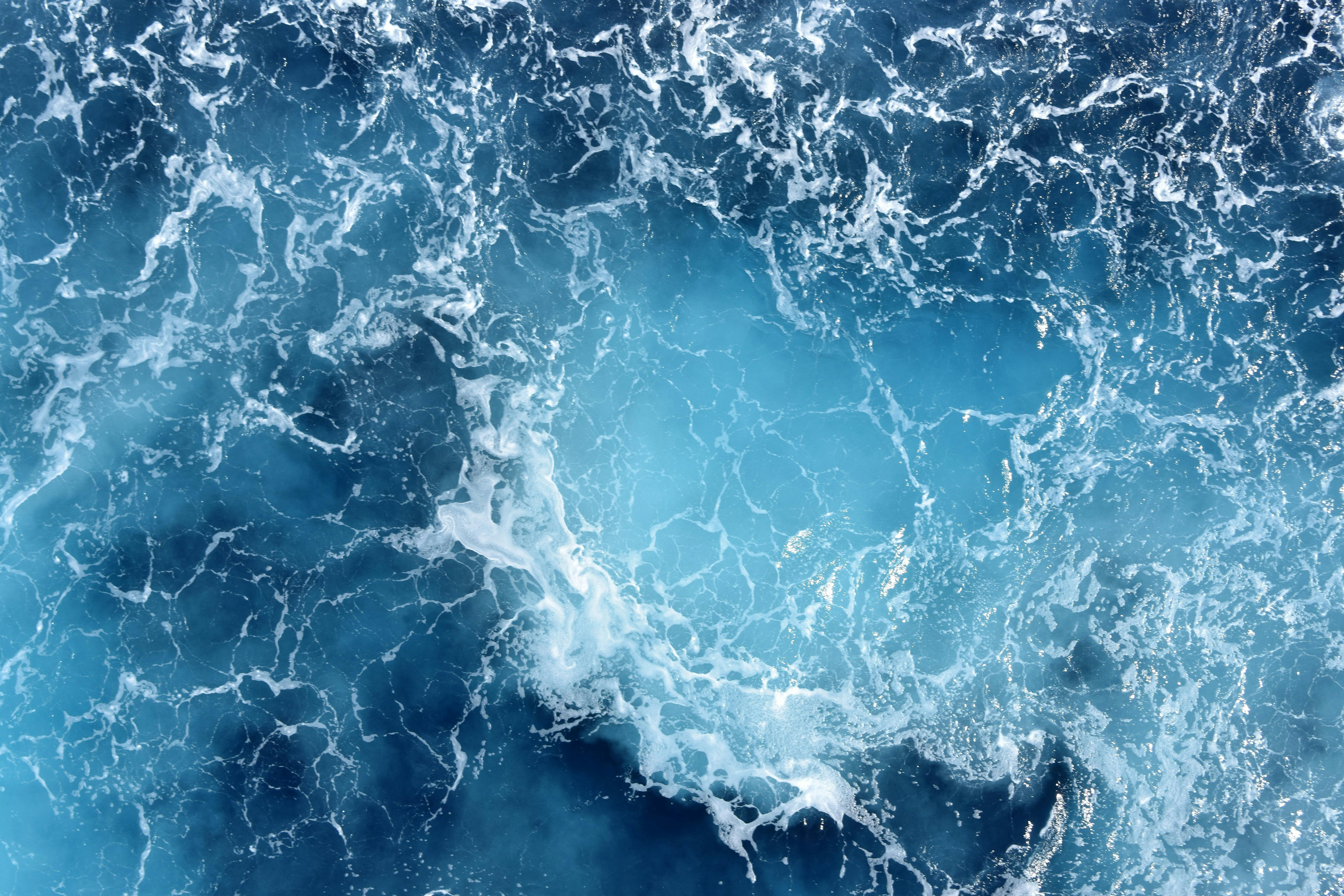 Maritime vessel at sea