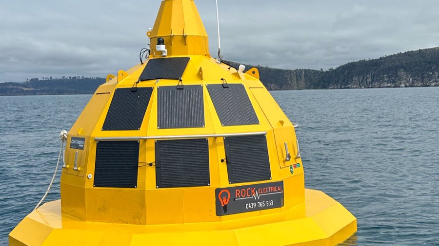 Marine electrical work on Tasmanian waters