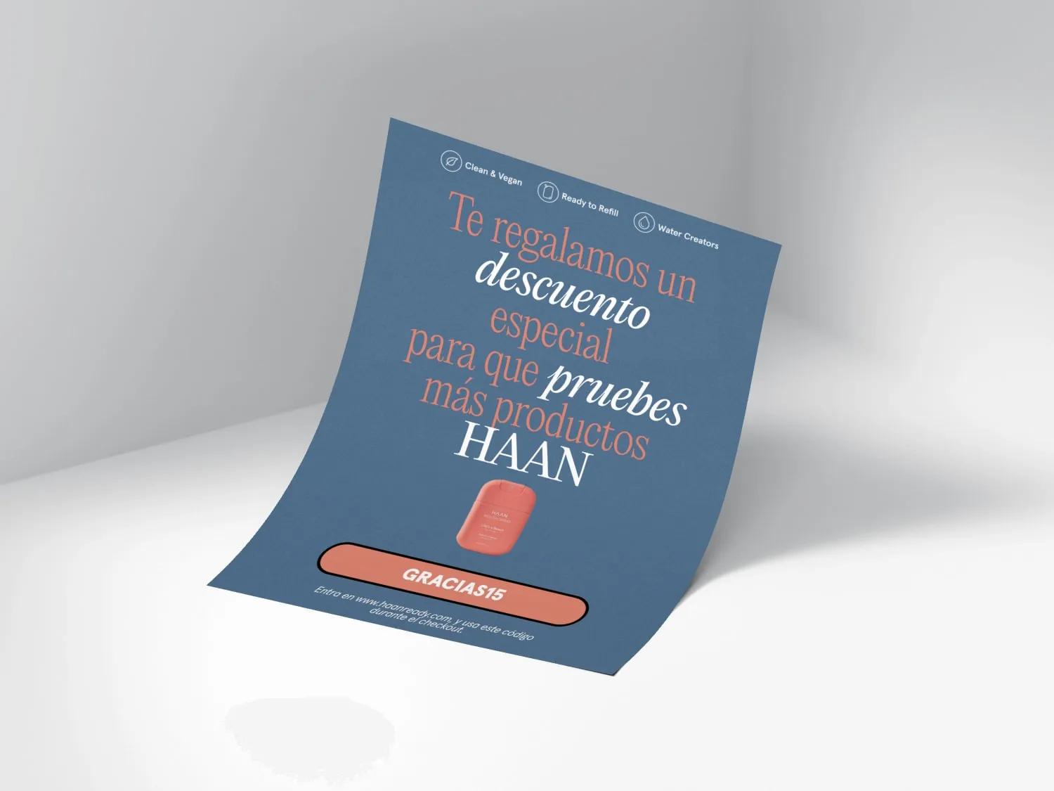 Flyer enviado con Posthero por carta postal
