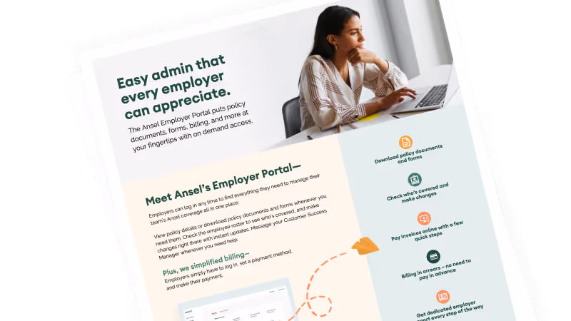 Ansel Employer Portal