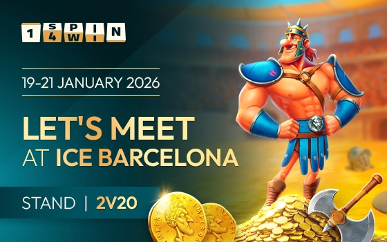 1spin4win brings a new gladiator adventure to the ICE 2026 arena