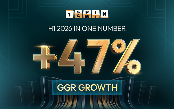 1spin4win reports strong H1 2026 results with GGR up 47% YoY
