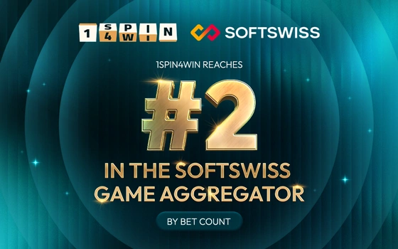 1spin4win remains second in SOFTSWISS Game Aggregator by bet count in H1 2026