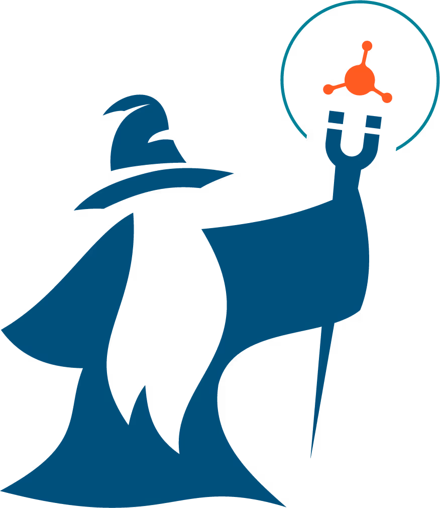 L2 Digital Icon Blue Wizard