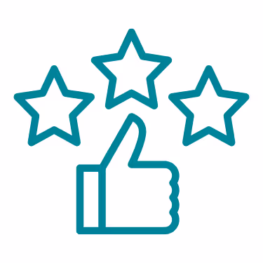 Ai powered reputation booster icon
