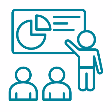 Ai powered presentation builder icon