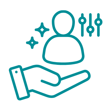 Ai powered cold outreach email and call script icon