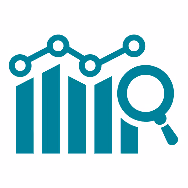Ai powered analytics assistant icon