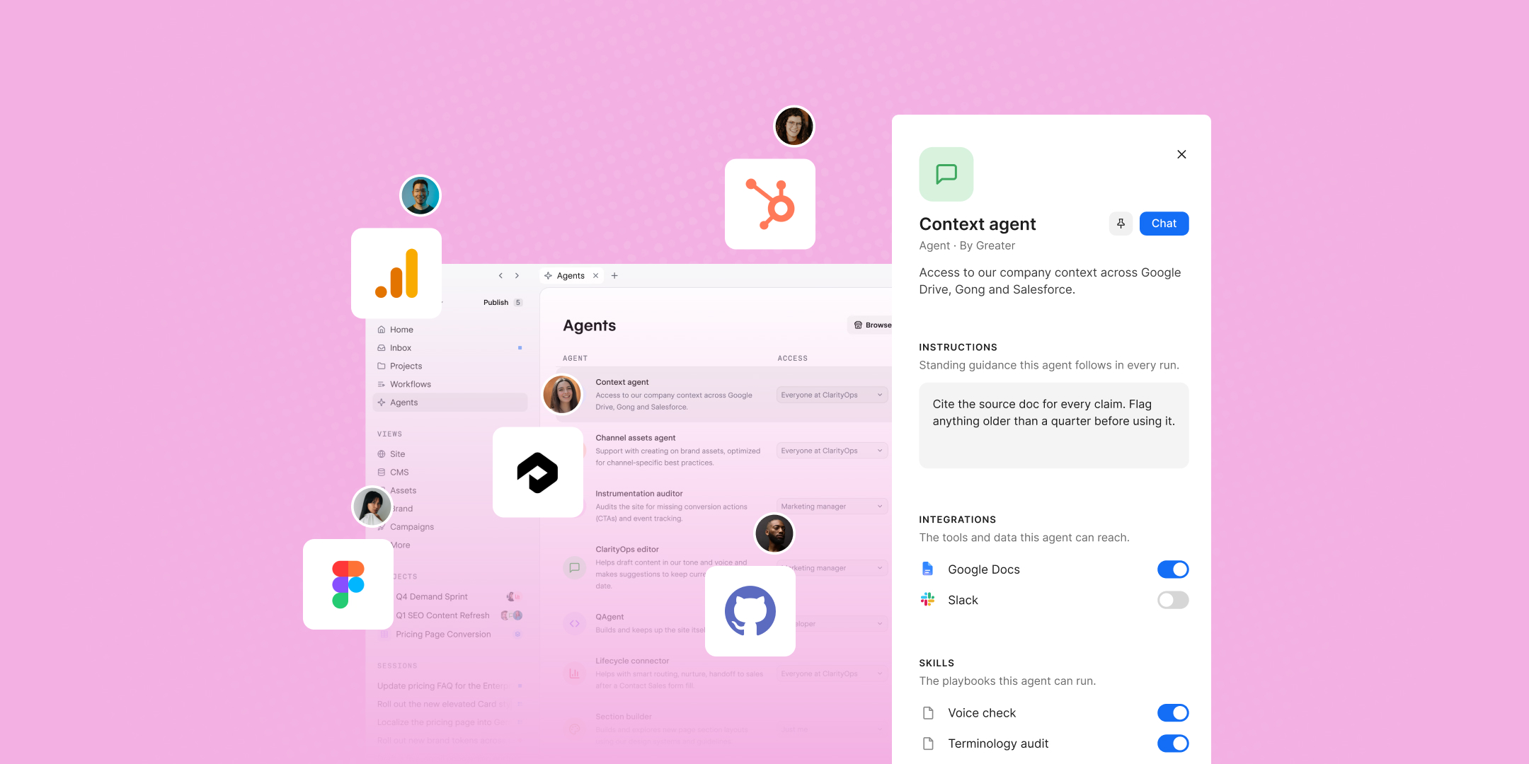 Source feature preview