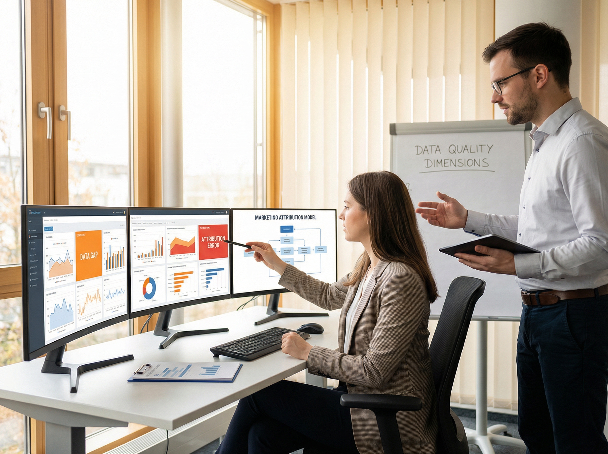 Data quality dimensions affecting marketing attribution accuracy