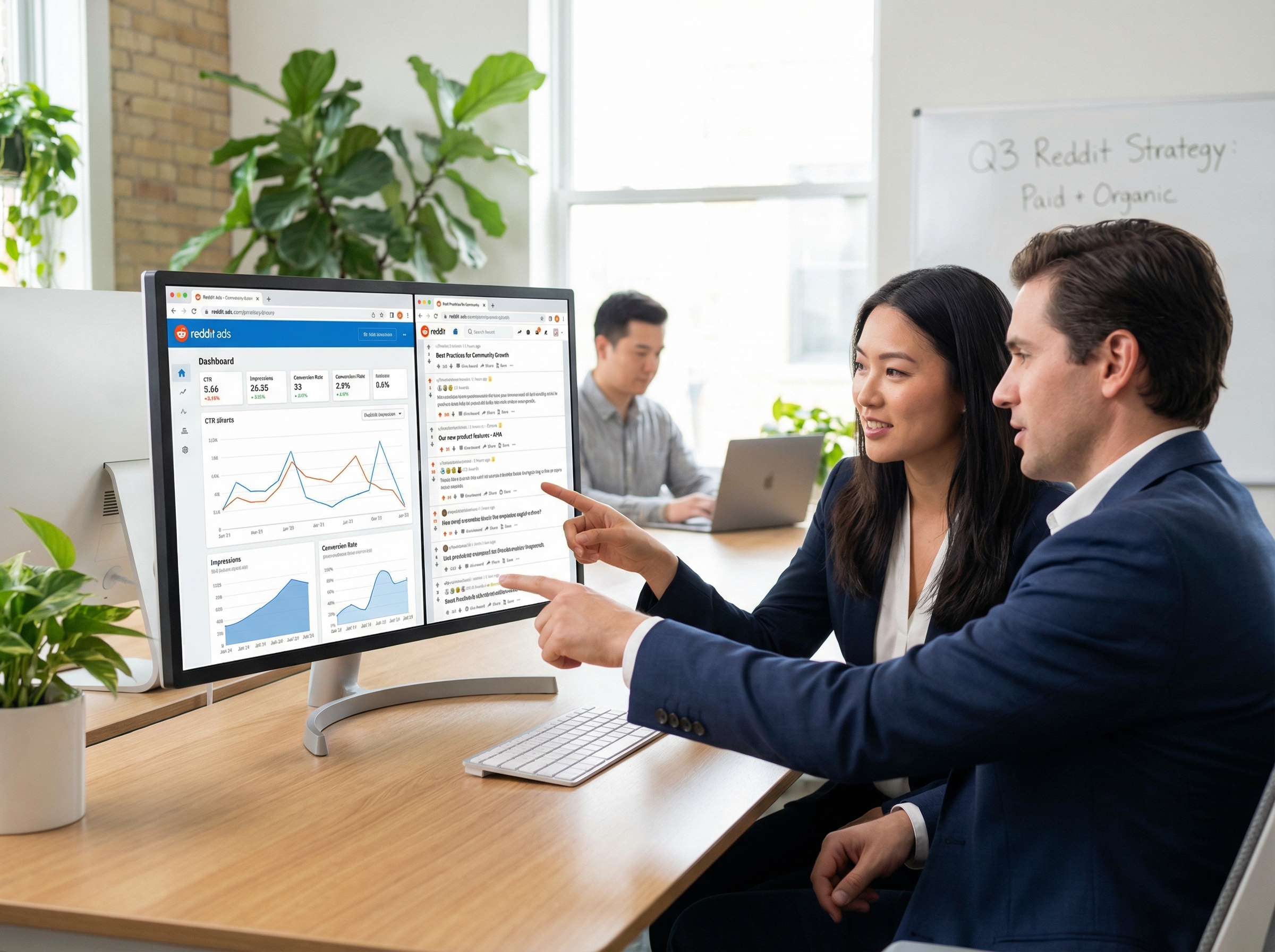 Reddit advertising metrics and organic engagement strategy integration