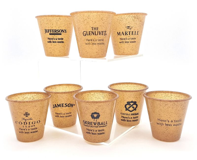 Taster Cups 3.5 oz Partially Made from Agave Helping the Planet in Every Brand Activation