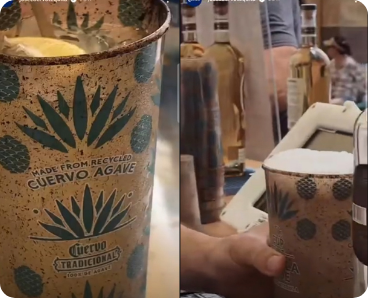 Reusable Cups present at the NASCAR Chicago Street Race Weekend José Cuervo