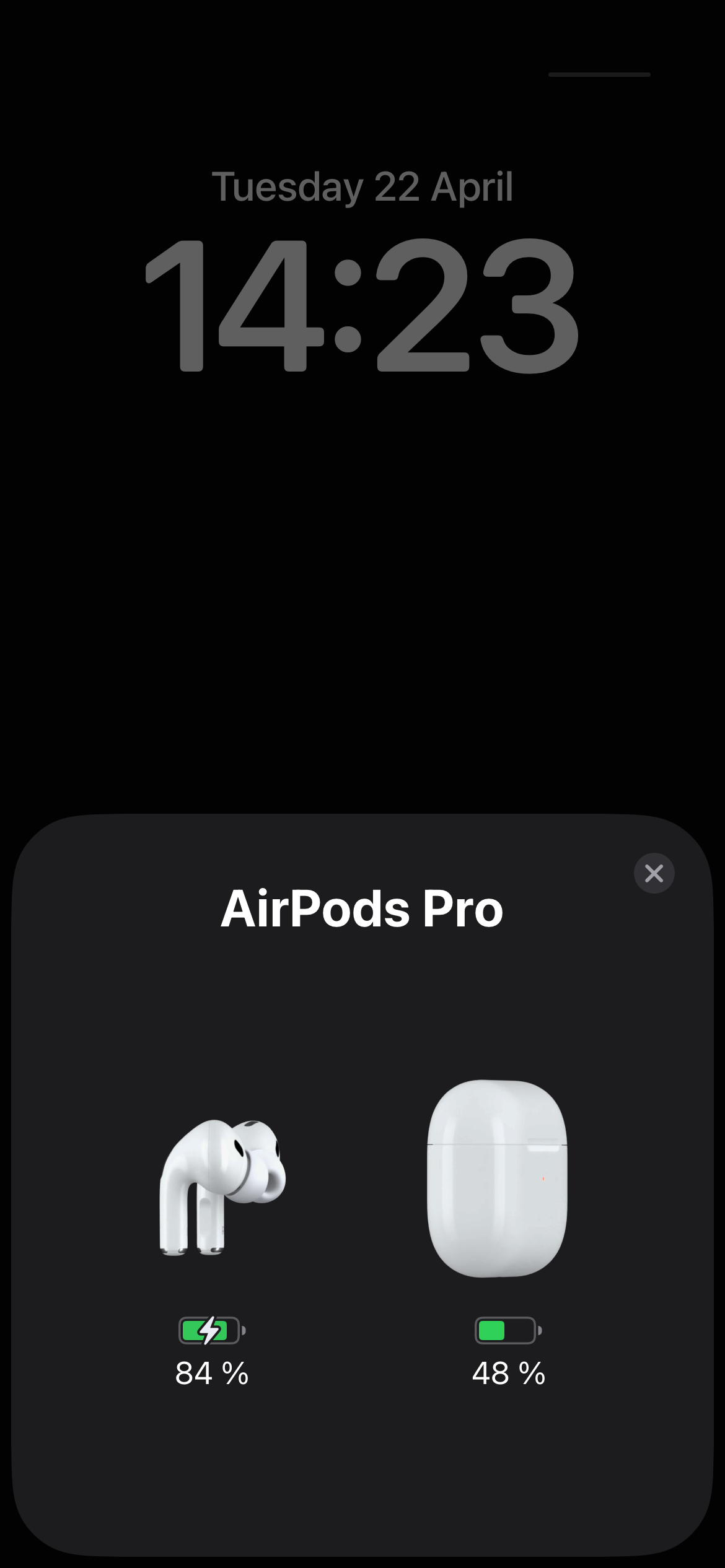 airpods connecté