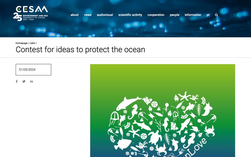 Contest for ideas to protect the ocean