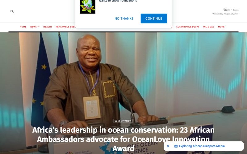 Africa's leadership in ocean conservation: 23 African ambassadors