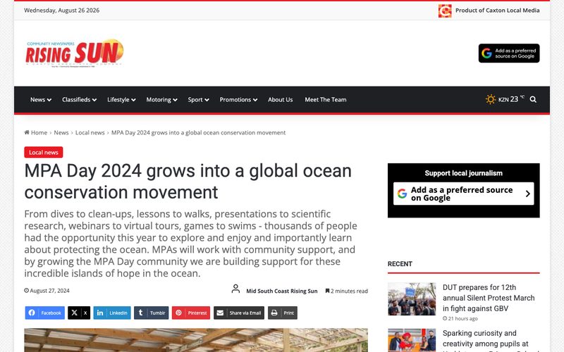 MPA Day 2024 grows into a global ocean conservation movement
