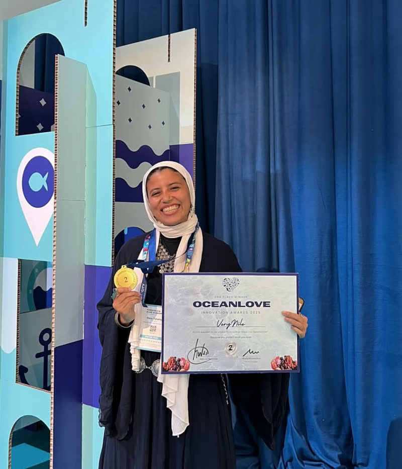 Hana Tohamy VeryNile - OceanLove Awards winner 2025