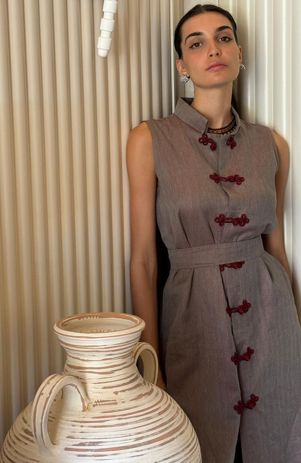 FILIPPA | Tallia di Delfino Solaro Linen Dress