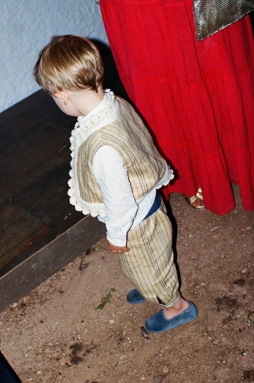 CERIMONIA | Solbiati Linen Page Boy Set