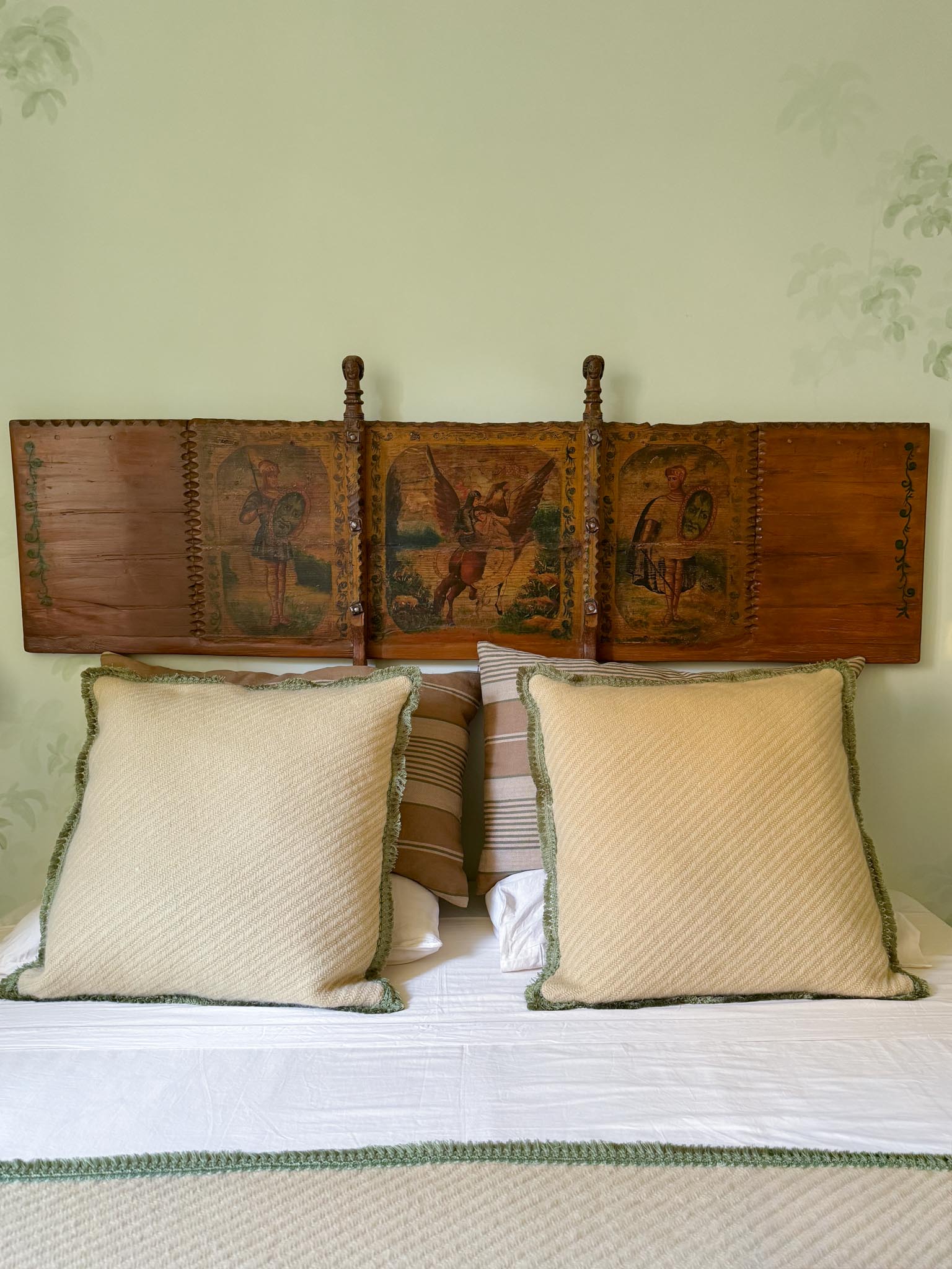 CASA VINTAGE | Antique Sicilian Headboard