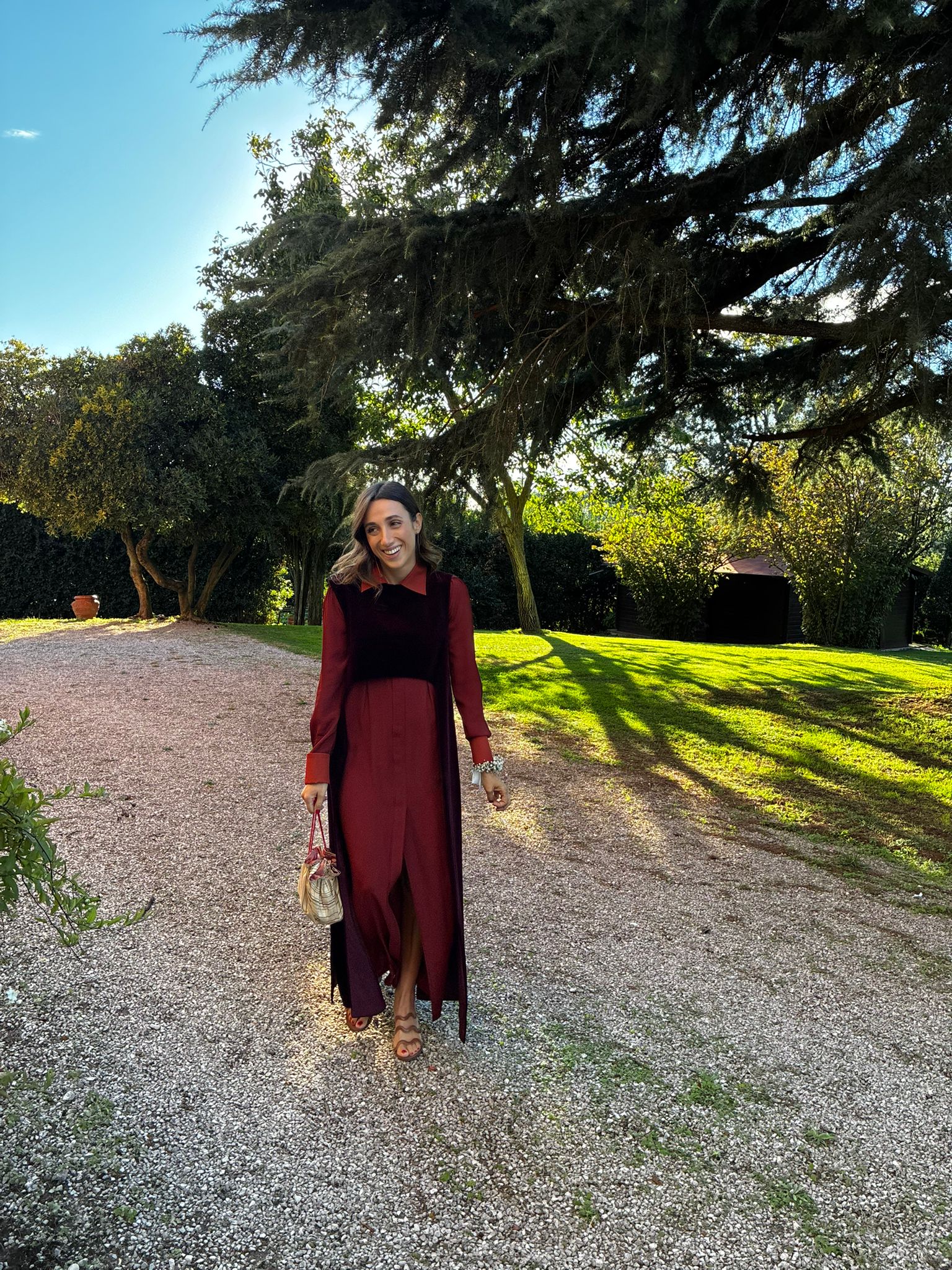 ELISABETTA | Cufflink Dress in Silk
