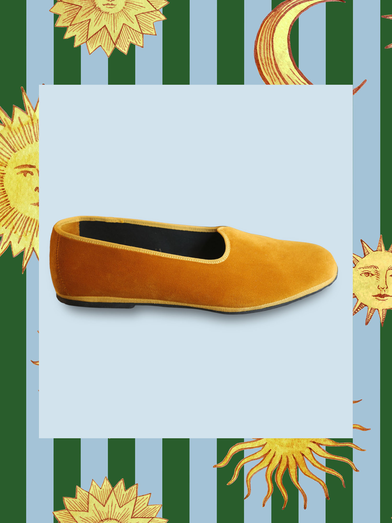 PIA MEN | Ambra Velvet Slippers
