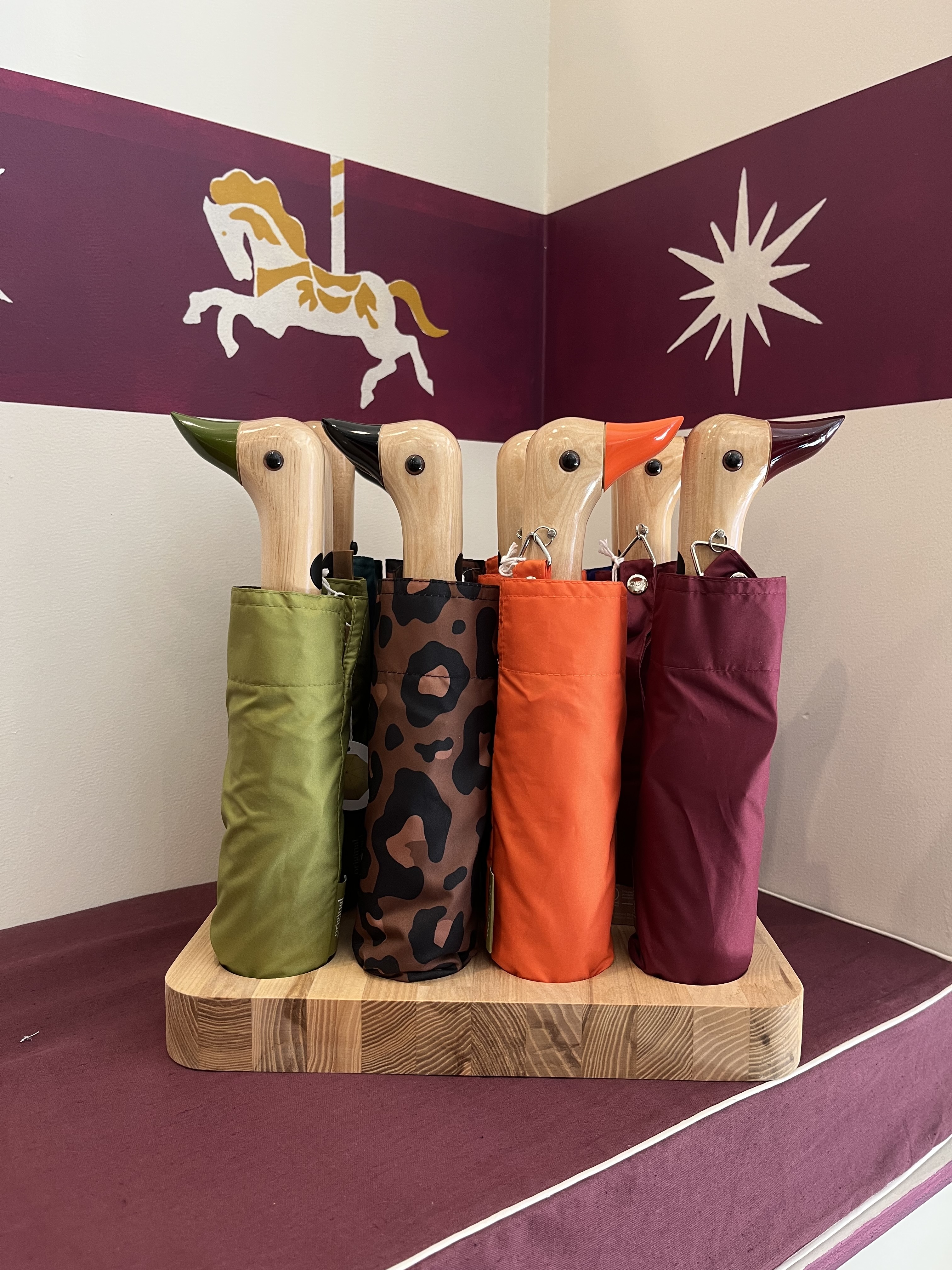 PAPERA | Wooden Duck Umbrella